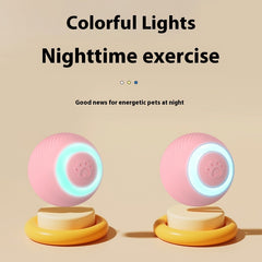 Smart Cat Ball Toy Rolling Ball Automatic Rechargeable