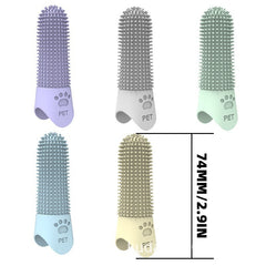360 Angle Pet Finger Toothbrush