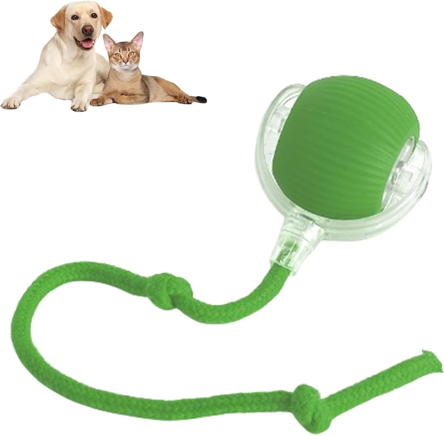 Interactive Cat Ball Toy 360  Smart Automatic Rolling
