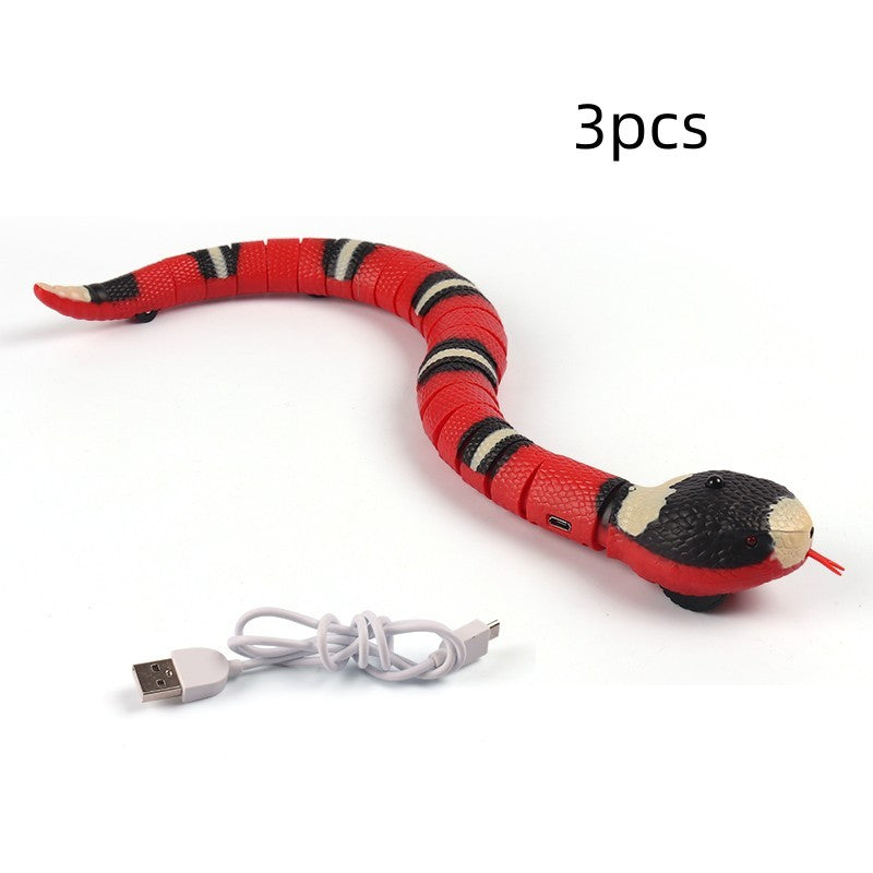 Interactive Automatic Eletronic Snake  Cat Toys